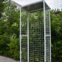 Вольер для кошек - белый.