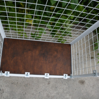 Вольер для кошек - белый.