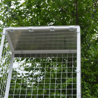 Вольер для кошек - белый.