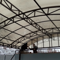 Навес из поликарбоната  POLYGAL