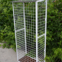 Вольер для кошек - белый.