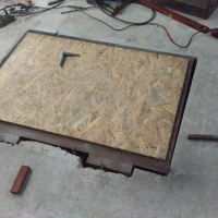 Люк под плитку