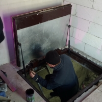 Люк под плитку