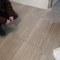 Люк под плитку