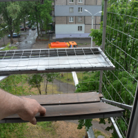 Вольер для кота. На окно.