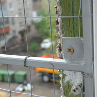 Вольер для кота. На окно.