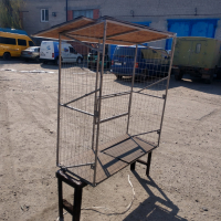 Вольер для кота. На окно.