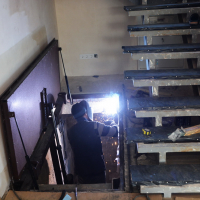 Автоматический люк в подвал