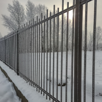 Забор решетчатый, простой