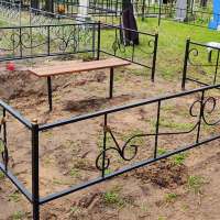 Столик и лавочки из лиственницы