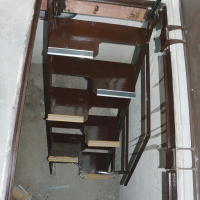 Люк в подвал под плитку