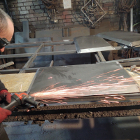 Ворота филенчатые