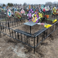 Ритуальные столы лавки металлические