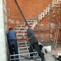 Радиусная лестница