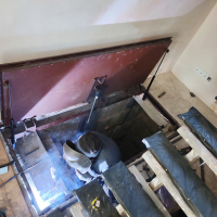 Автоматический люк в подвал