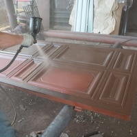 Ворота откатные, филенчатые