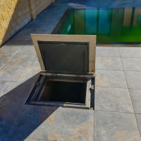 Люк на бассейн под керамогранит.