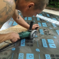 Навес из поликарбоната  POLYGAL