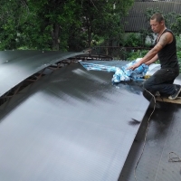 Навес из поликарбоната  POLYGAL