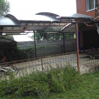 Навес из поликарбоната  POLYGAL