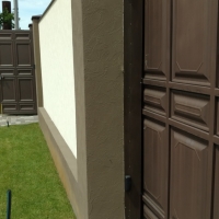 Ворота откатные, филенчатые