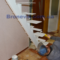 Лестница на одном косоуре