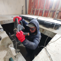 Люк на подвал