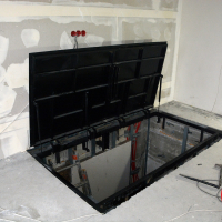 Люк в подвал под ламинат