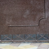 Ворота распашные из мет. листа