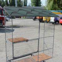 Вольер для кота. На окно.