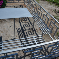 Лавочка из профильной трубы