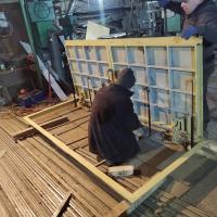 Люк двустворчатый в гараж