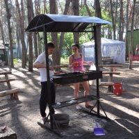 Мангал на базу отдыха