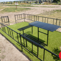 Ритуальные столы лавки из металла.