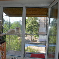 Вольер на окно