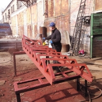 Лестница уголок швеллер