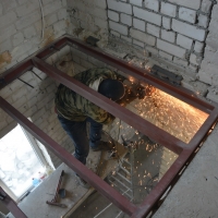 Лестница уголок швеллер