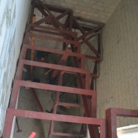 Лестница уголок швеллер