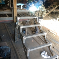 Лестница уголок швеллер