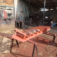 Лестница уголок швеллер