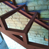 Лестница уголок швеллер