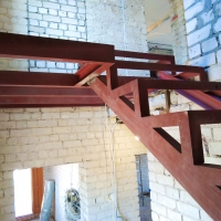 Лестница уголок швеллер