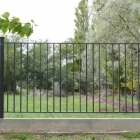 Забор решетчатый, простой