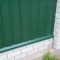 Забор из профнастила