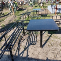 Ритуальные столы лавки металлические