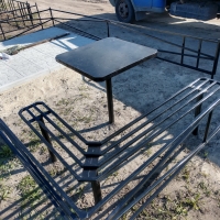 Ритуальные столы лавки металлические