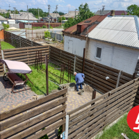 Навес из профнастила