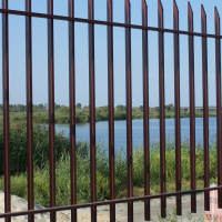 Забор решетчатый, простой